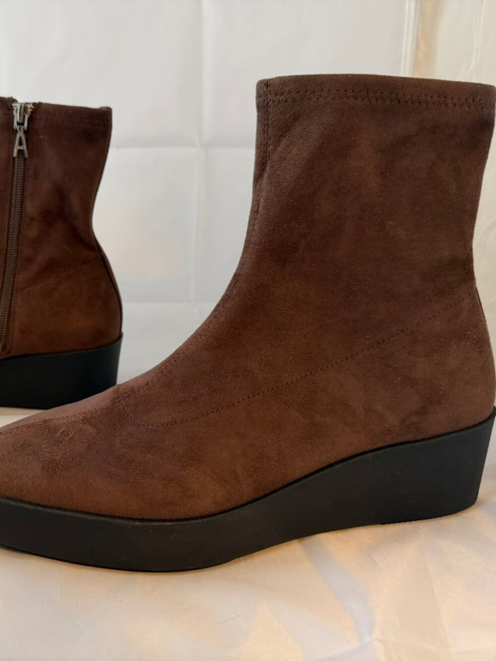 Aerosoles  Women's Chiara Mid Calf Boot  Java Faux Suede  Women Size 9 M   NEW
